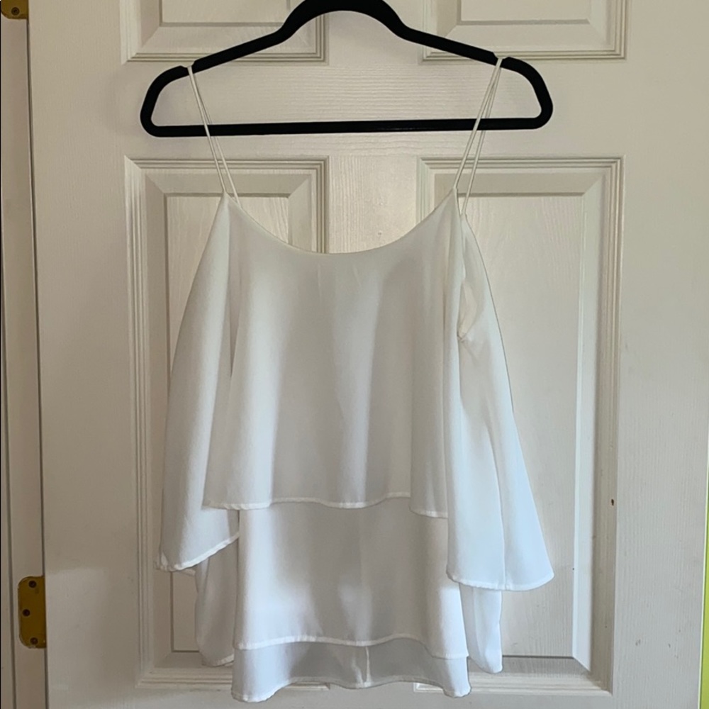 White Chiffon Cami